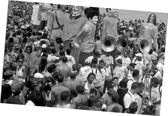 Multidão no Carnaval de Olinda